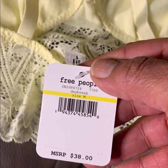 Free People Teagan Lace Trim Bralette - Picture 9 of 10